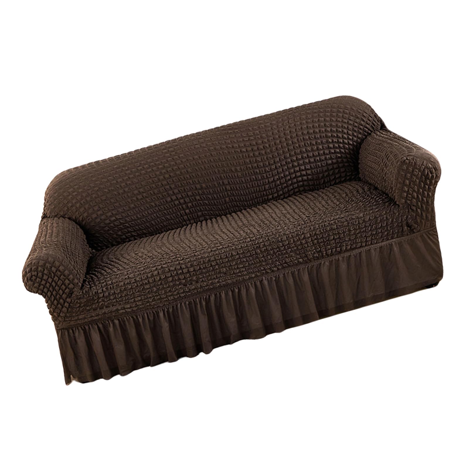 Kalttoy Seersuckers Sofa Covers Stretch Sofa European Slipcovers Armchair Covers Corner Couch 3 Seats Polyester Protectors