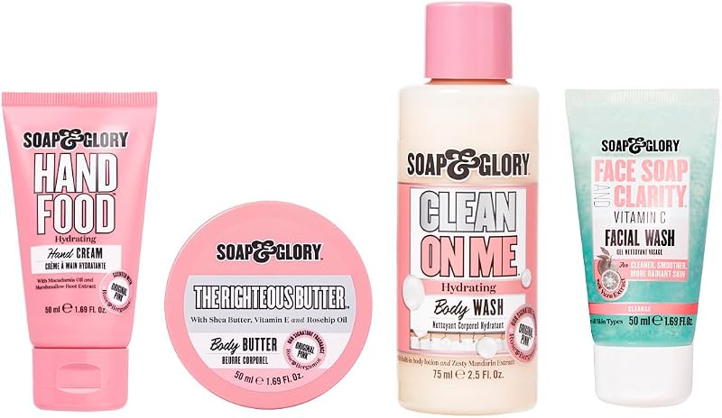 Soap & Glory Star Treatment Conjunto de Cuidados com a Pele, 4 peças