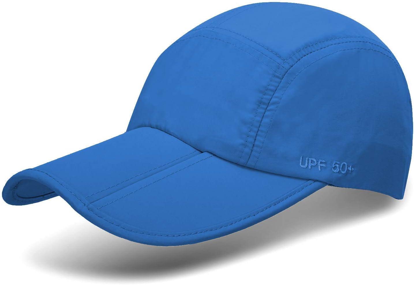 UPF 50+ Foldable Baseball Cap Sun Protection Quick Dry Portable Folding Hats for Men or Women