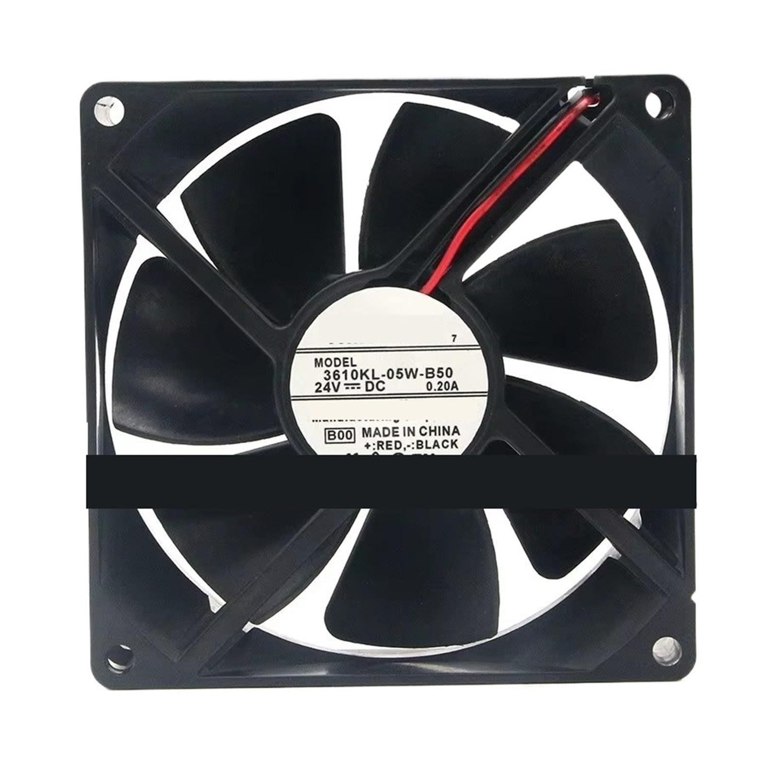 EAHWCXSD 92mm 24V Fan 9225 9025 Cooling fan 24V 0.20A 3610KL-05W-B50 B59 90mm(3610KL-05W-B50 2wire)