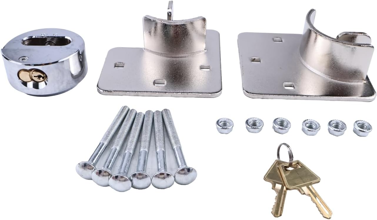 HOLDWELL Hidden Shackle Van Lock with Bolt 73mm