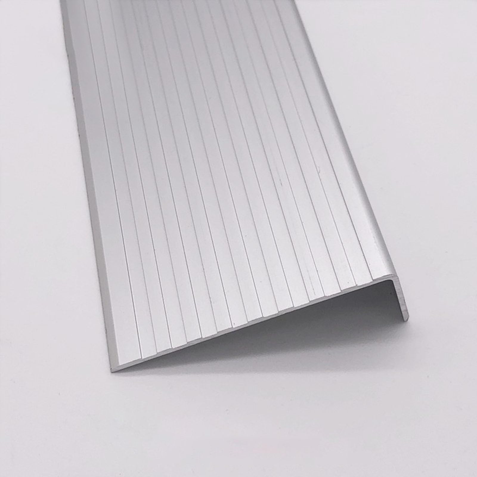 Perfil de Borde Protección Escalón Borde De Escalera De 75 Mm De Ancho, Tiras Protectoras De Borde De Peldaño/moldura De Escalera De Metal Para Escalones De Madera Y Pisos De Hormigón De Baldosas, Tap