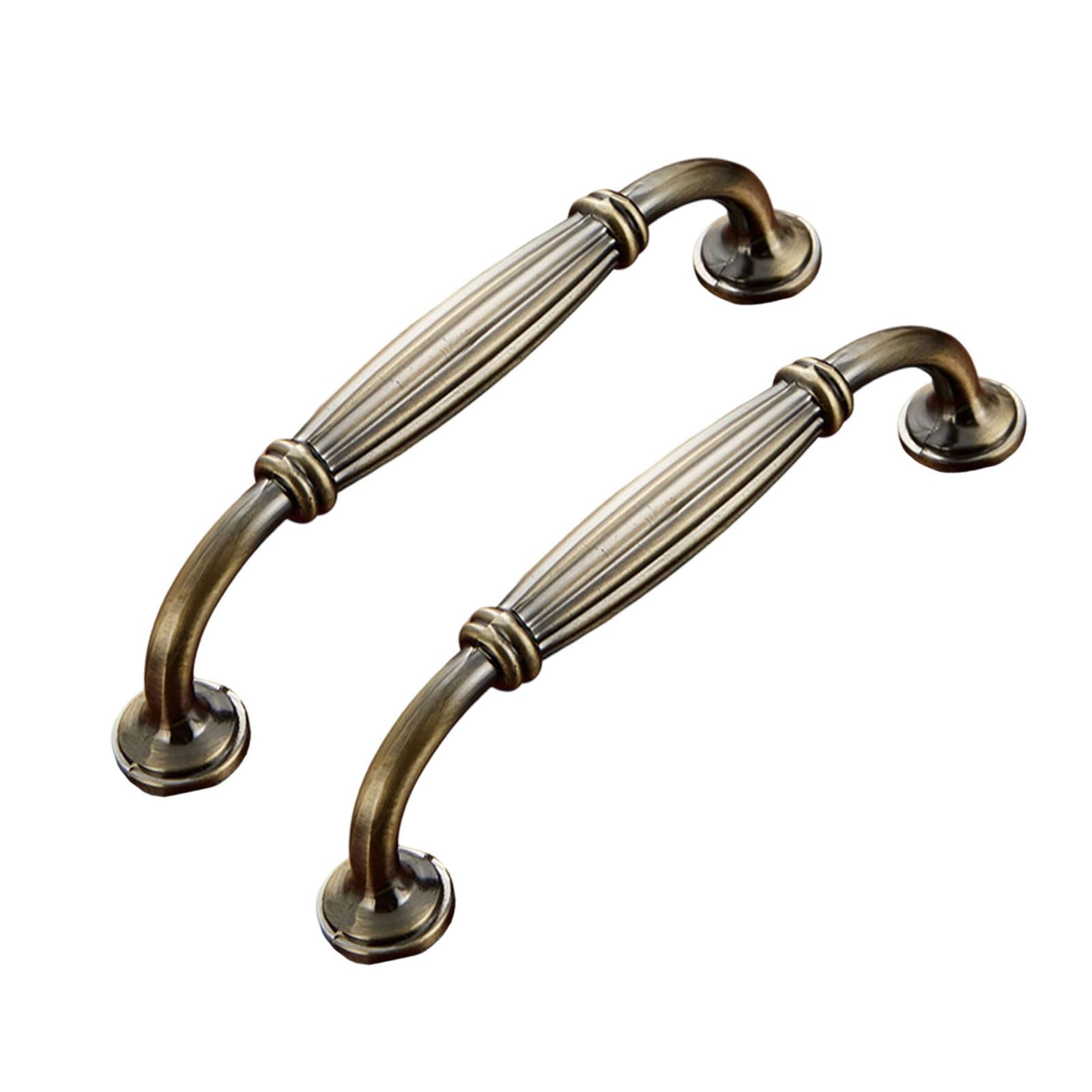 Nvoqilin 128Mm Zincs Alloy Cabinet Knob Drawer Pulls Vintage Furniture Decorative Handle For Kitchen Cupboard Wardrobe Drawer Handles Dressers Replacement