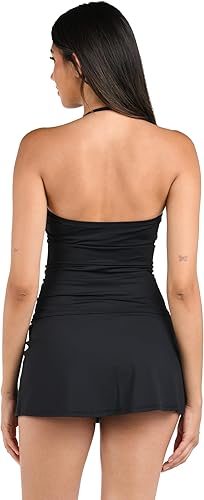 Miniatura 4 de La Blanca Traje de baño asimétrico con falda para mujer Island Goddess