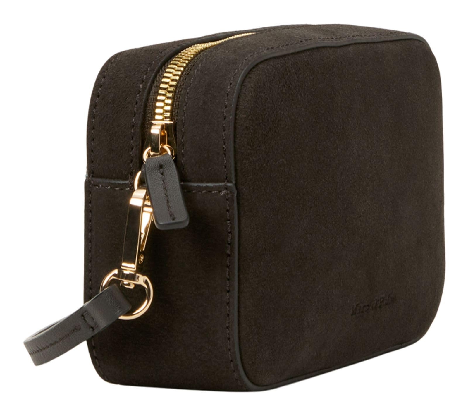 Marc O'Polo Pelle borsa a tracolla Liana 2 in 1 Crossbody Bag Burnt Coffee marrone scuro