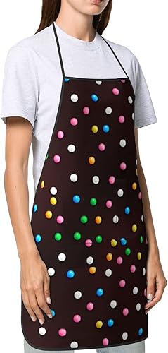Miniatura 19 de Delantales rosados para cocinero de cocina, impermeable, ajustable, divertido delantal para barbacoa con bolsillos para hombres y mujeres Lindo