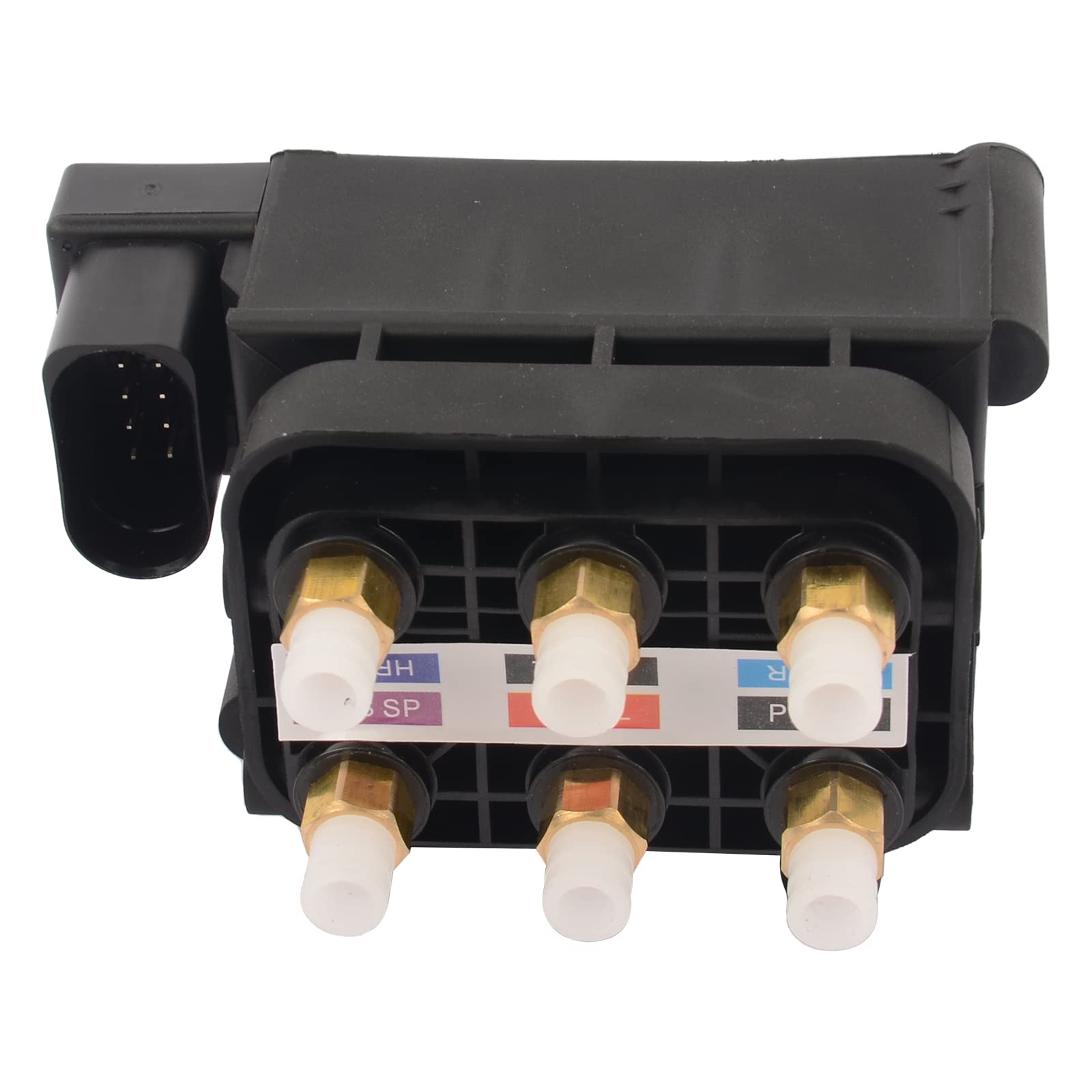 Bloque de Válvulas de Amortiguación Neumática Unidad de Válvulas 4F0616013 Compatible con A6 Allroad C6 (4FH) 2.7 TDI 3.0 TDI A6 C6 (4F2) Compatible con Bentley Continental Convertible