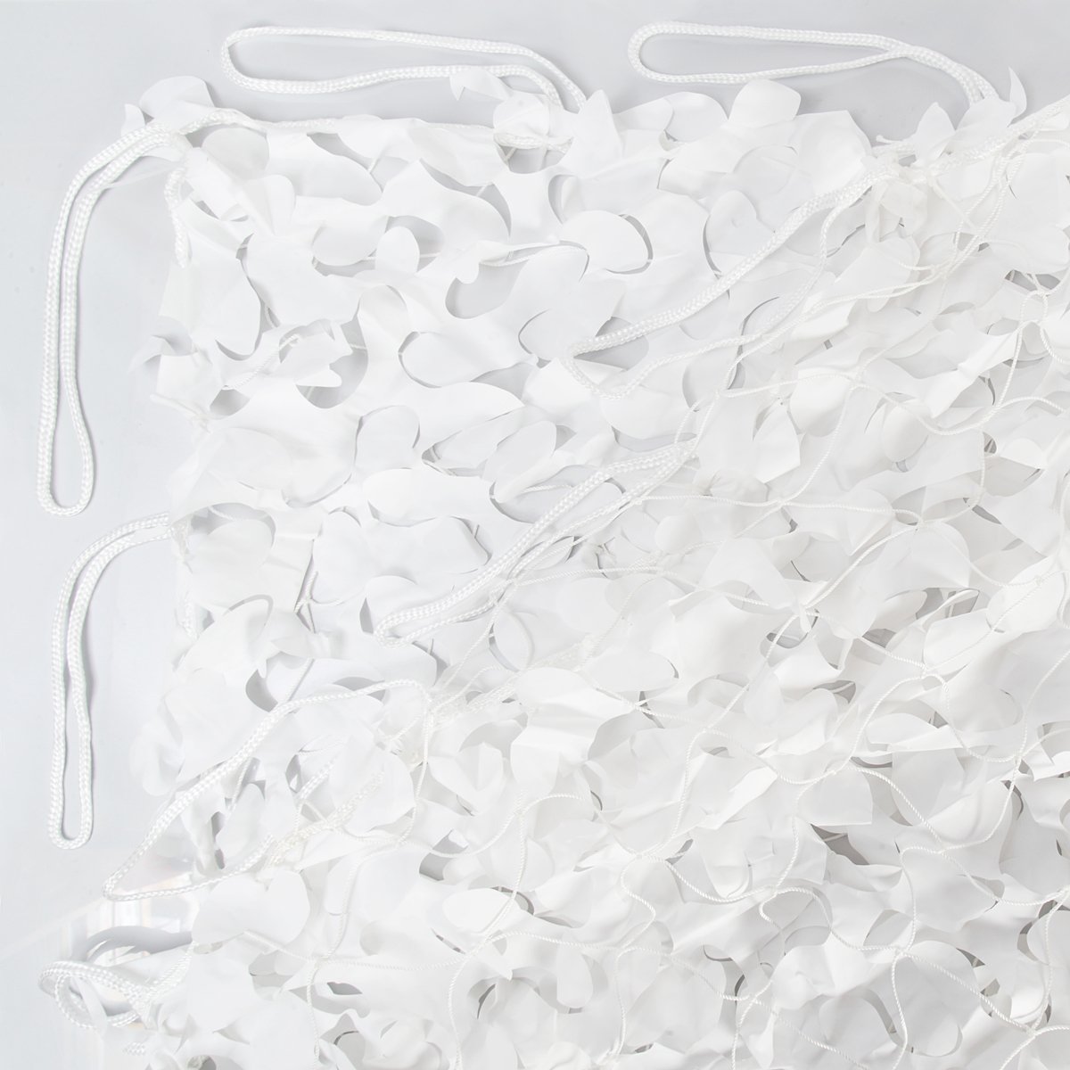 White Camo Netting, 20ft x 10ft, Military Snow Net, Arctic Camo Net, 200 sq ft