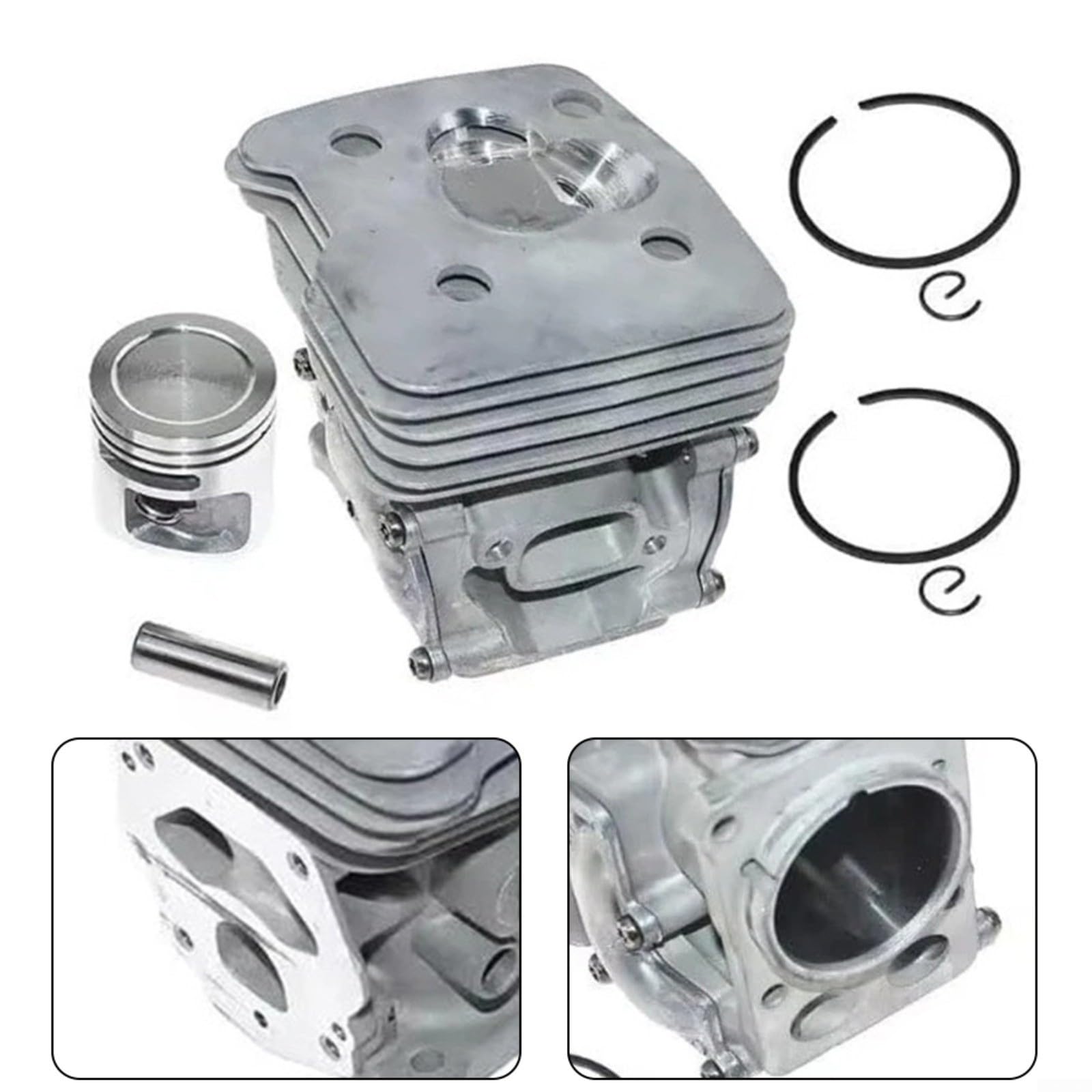Kit piston cylindre débroussailleuse 345FR 545F 545FR 545FX aluminium remplacement