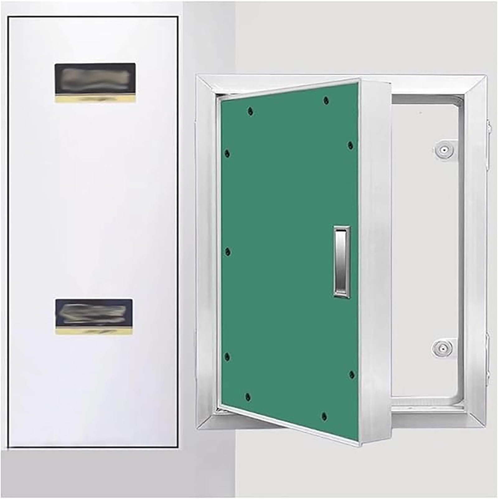 Genérico Panel dostępu do płyt kartonowo-gipsowych do malowania - właz inspekcyjny 20x30 cali, ukryte drzwi na strych i hydrauliczne, drzwi dostępu do płyt gipsowo-kartonowych - dostępne opcje: 3
