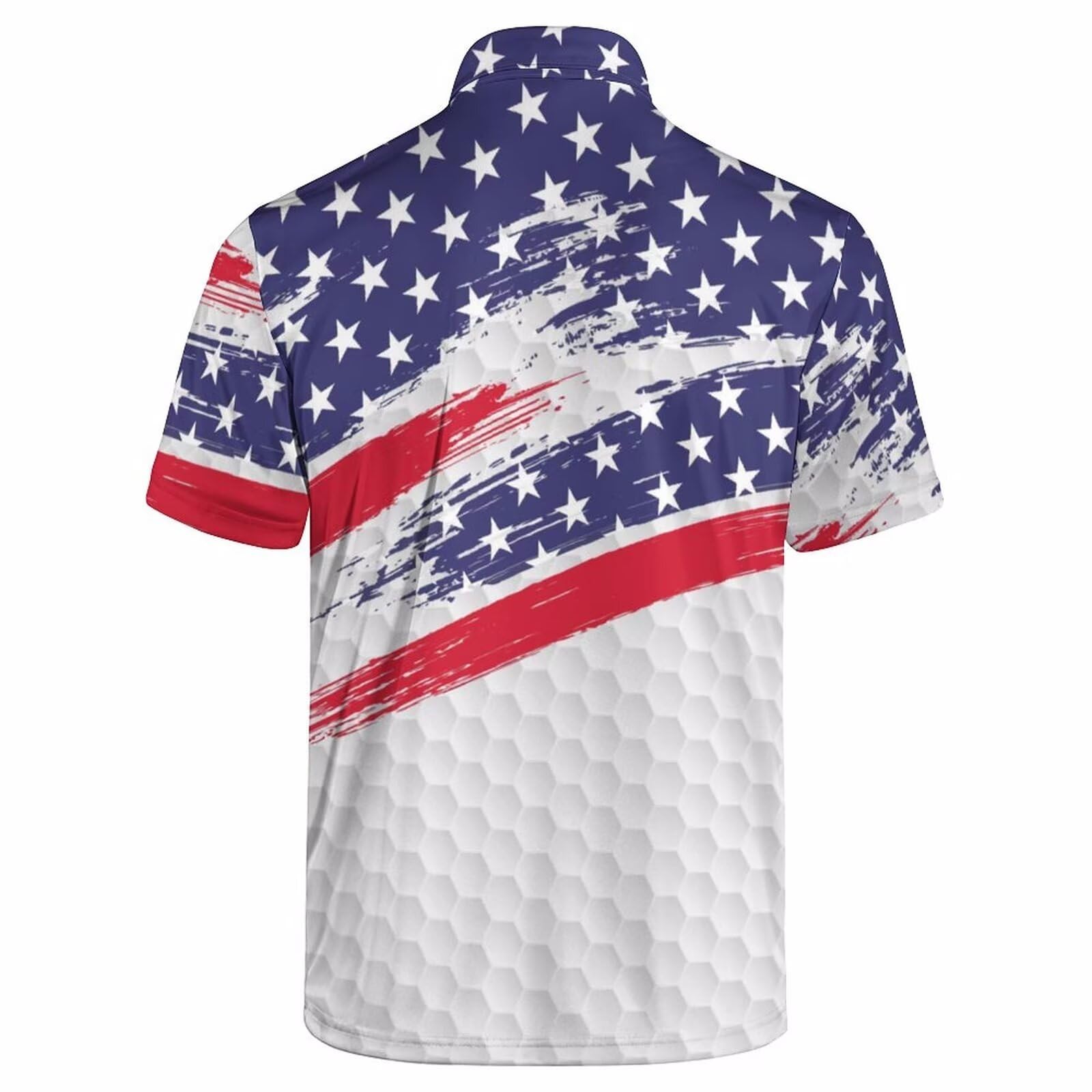 Polo divertido de manga corta para hombre, de secado rápido, para golf, absorbe la humedad, ropa deportiva
