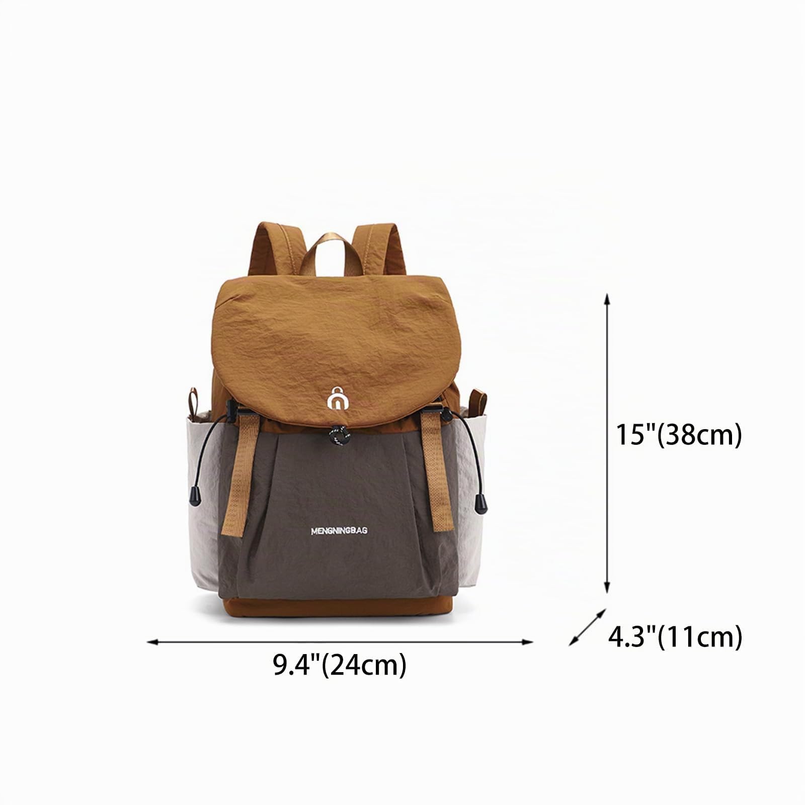DEERWORD Donna Borse a Zaino Borsa a Zainetto Elegante Tracolla Zaini Firmate Marca Zainetti Antifurto Canvas 82122 1 pz Cachi