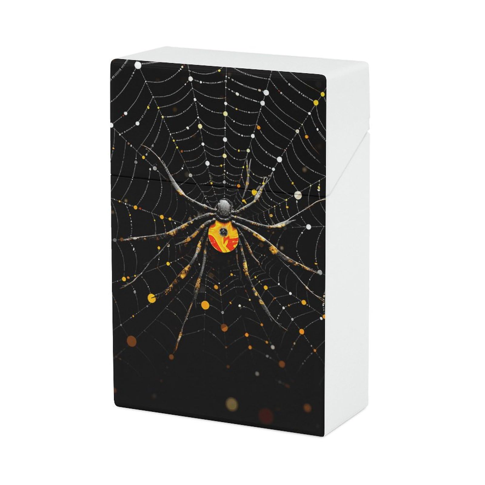 Amazon.com: Spider in Web Cigarette Case Waterproof Plastic Cigarette Box  Vintage Cigarette Cases for Men Women Small Funny Cigarette Holder for  Regular 85mm King Size 20 Capacity : Health & Household
