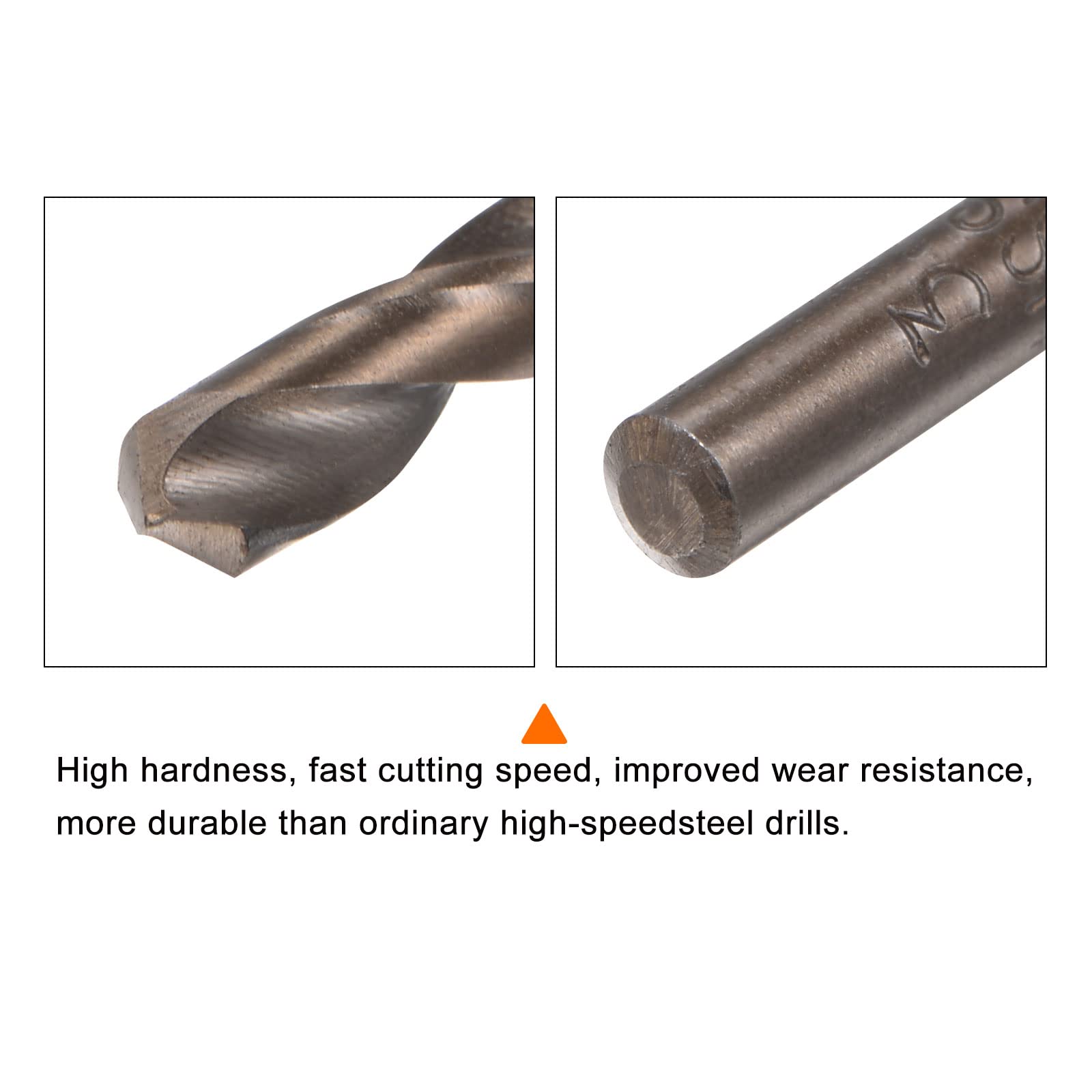 12pcs Cobalt Perceuse Foret Hélicoïdals,3.3mm M35 Métrique