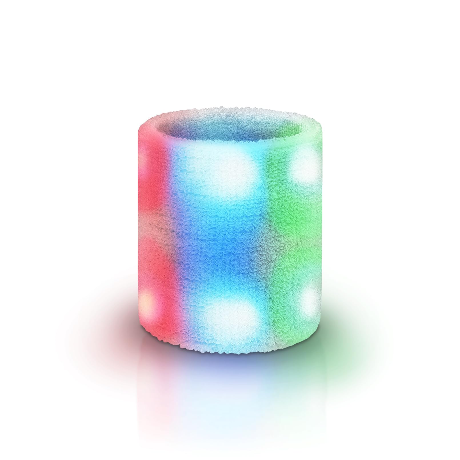 Luwint Fun Flashing Wristband - Led Light Up Wrist Band Glow in The Dark for Parties Raves Concerts Sports, Teens and Adults