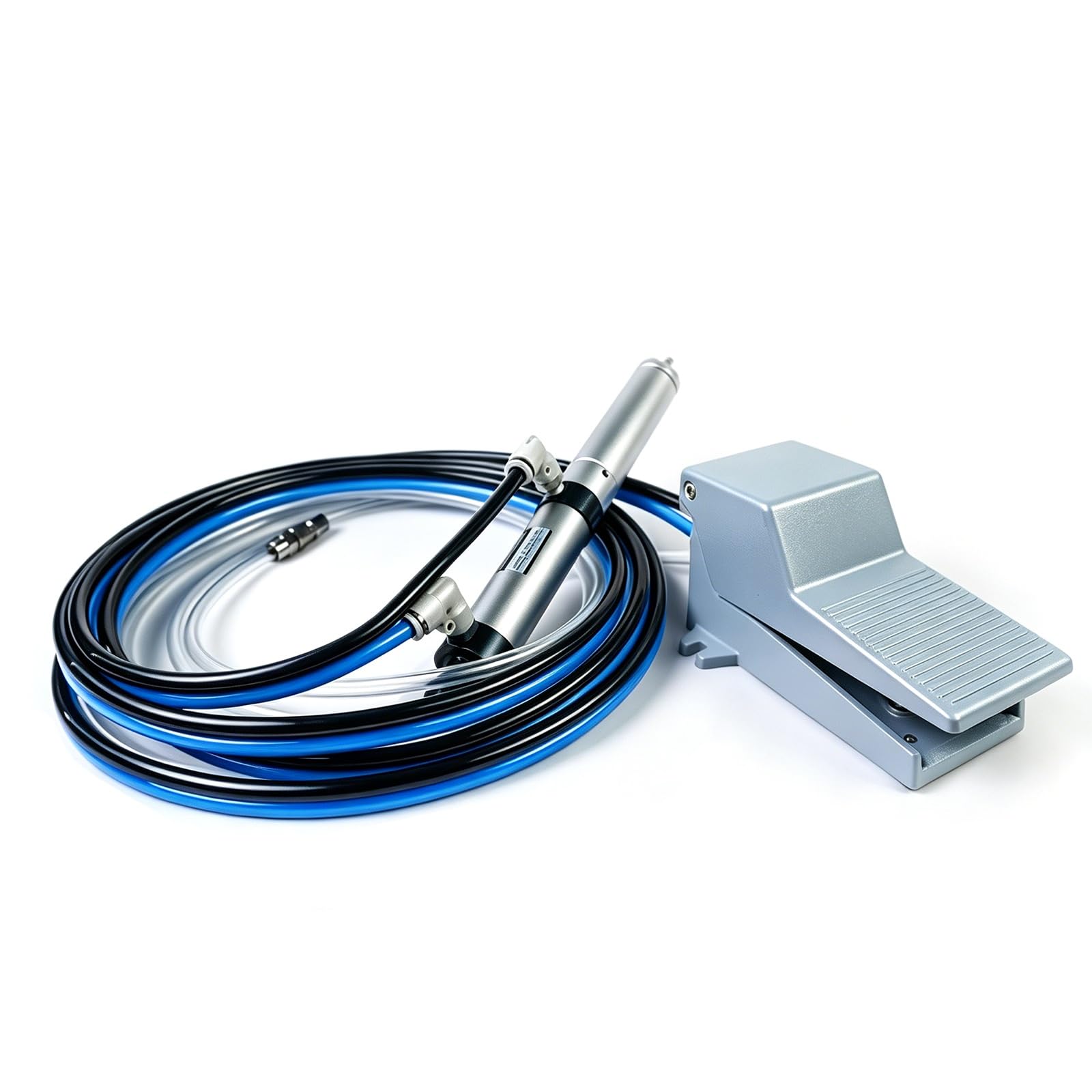 Bomba desoldadora neumática, herramienta de succión de estaño con gran potencia, manejo con una sola mano y boquilla de silicona; ideal para reparación de placas de circuito, soldadura de PCB