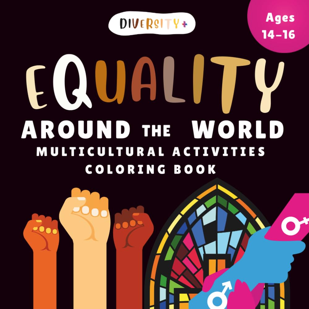 Diversity | Activity Book for Anti-Racism, Gender Equality and Religious Tolerance: The Inclusive 9th Grader | Hair Discrimination, Size Positivity ... (Diversity+ Global Cultures Classroom Series)