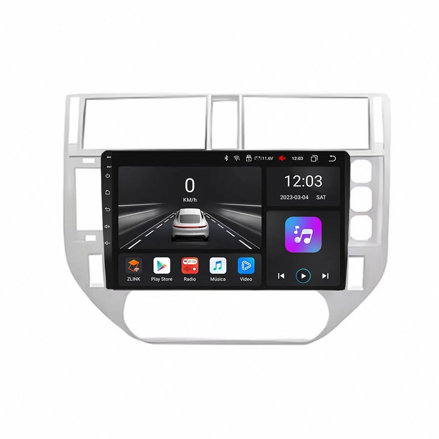 Pantalla multimedia para Ford Kuga MK1 con Bluetooth para llamadas manos libres 8