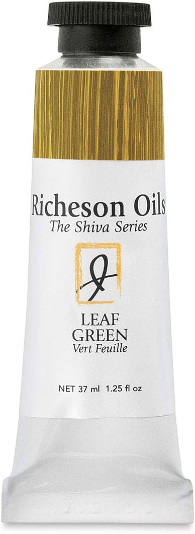 Jack Richeson 37-Ml Artist Oil Colors, Leaf Green