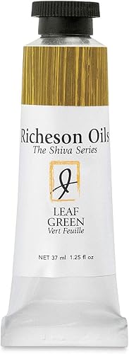 Jack Richeson Colores al óleo para artistas, verde hoja de 1.3 fl oz