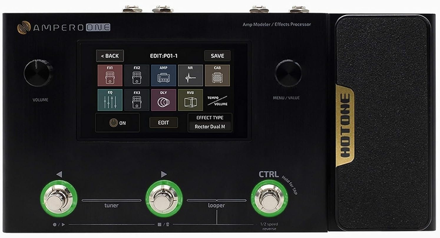 AMPERO ONE Effects Pedal - Black