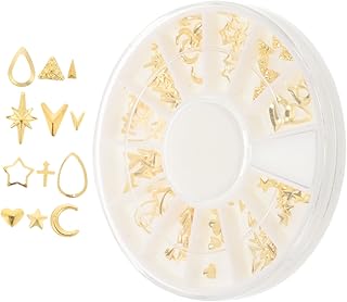 Uonlytech 120 uñas metálicas con formas mixta...