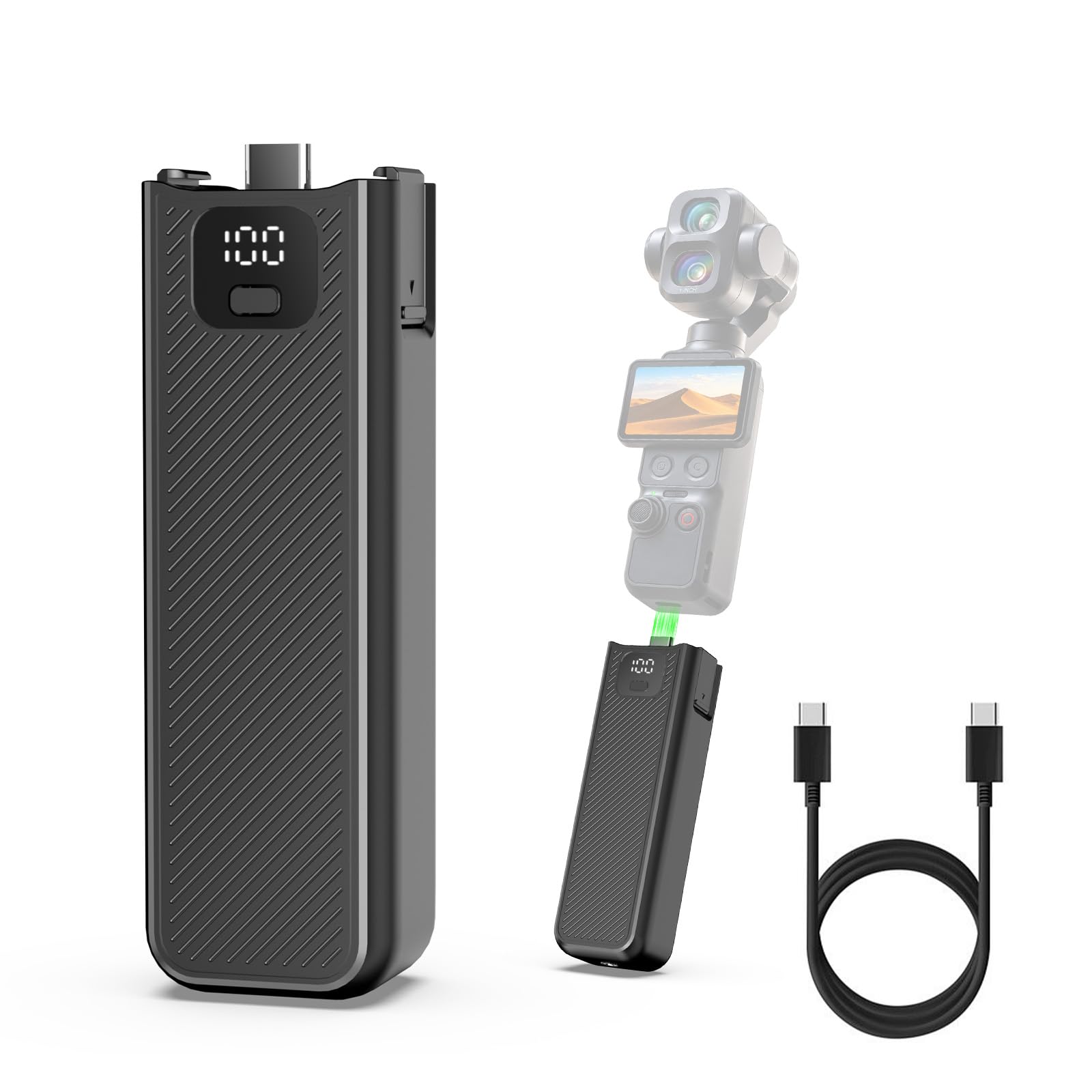 Amazon.com: Portable Battery Handle Grip for DJI Osmo Pocket 4Pro