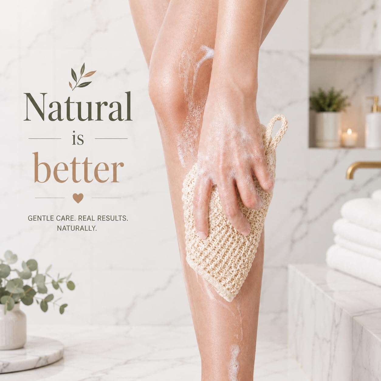 Paño de sisal orgánico 100 % biodegradable, exfoliante natural para una piel más suave, anticelulitis, estimula la circulación y la energía (3 unidades)