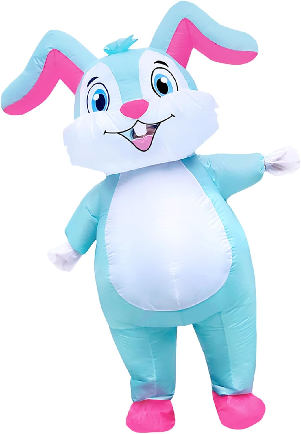 Inflatable Easter Bunny Costume Full Body Blow up Rabbit Costume Bunny Rabbit Outfit - Image 2