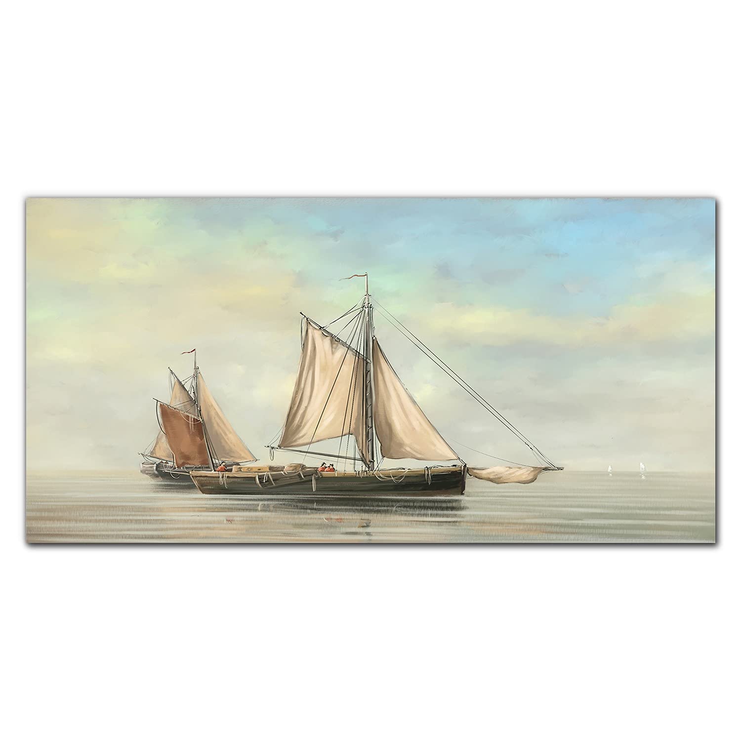 Crédence de cuisine 140x70cm adhésive dosseret en verre trempé mural design mer