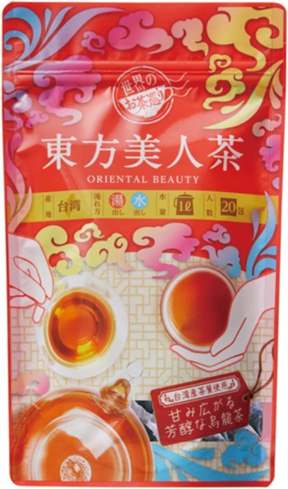 Tokyo Tea Trading 世界のお茶巡り 東方美人茶(ティーバッグ) 20P×3個