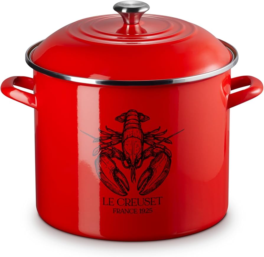 Amazon.com: Le Creuset Enamel On Steel Traditional Lobster