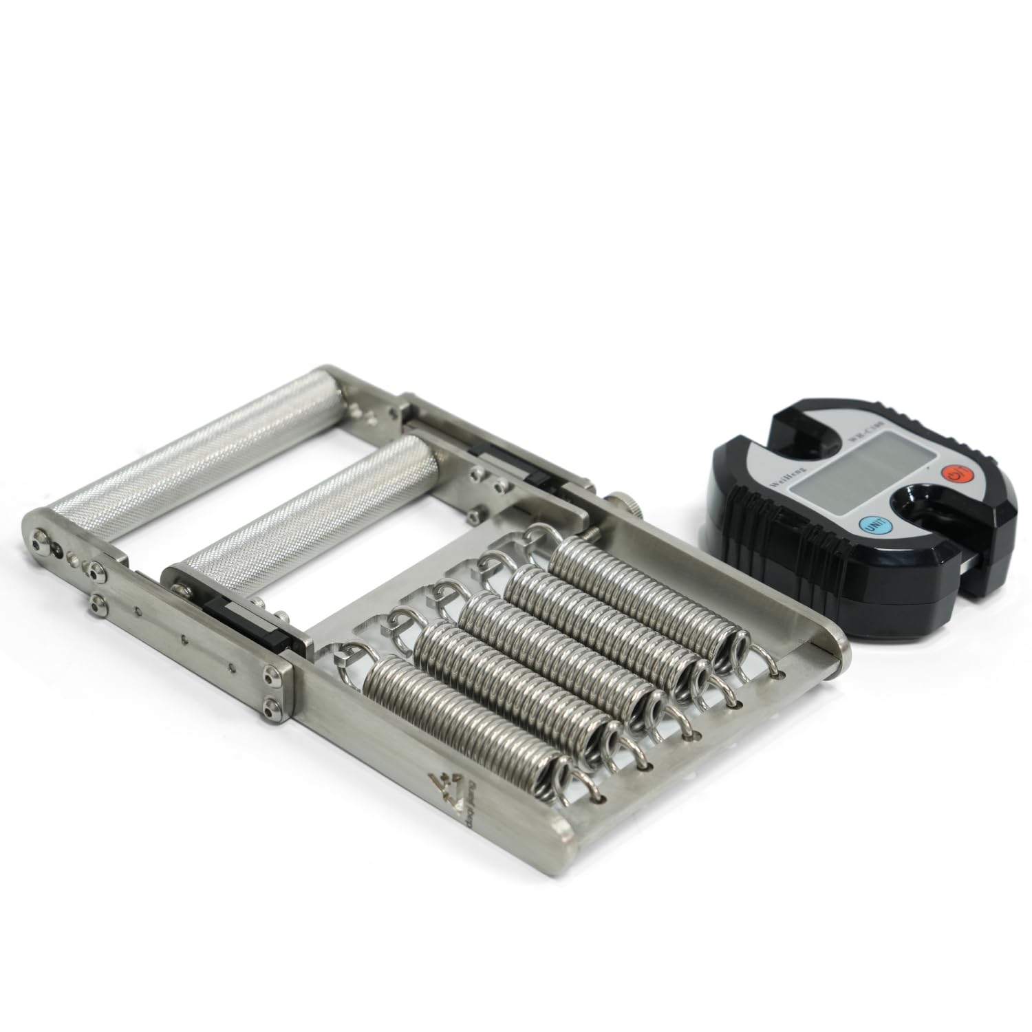 Hand Gripper - Tester di forza di presa, display digitale 150 kg, acciaio inossidabile 304, manico antiscivolo, allenamento di precisione per riabilitazione, fitness, palestra a casa