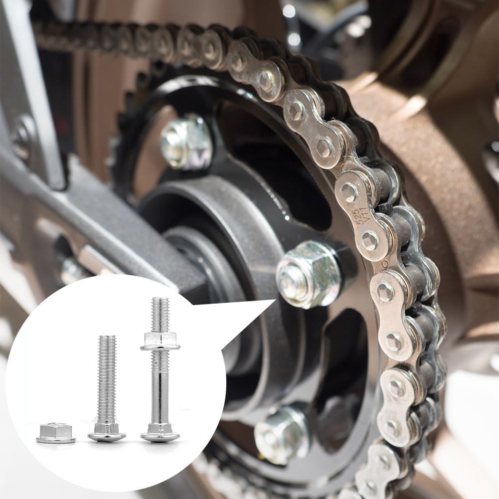 SHUNCHG M8x50 Coach Bolts, Cup Square Carriage Bolt and Nut Pack of 20, M8 (8mm) X 50 mm,Coach Bolts with Hexagon Nuts - Image 4