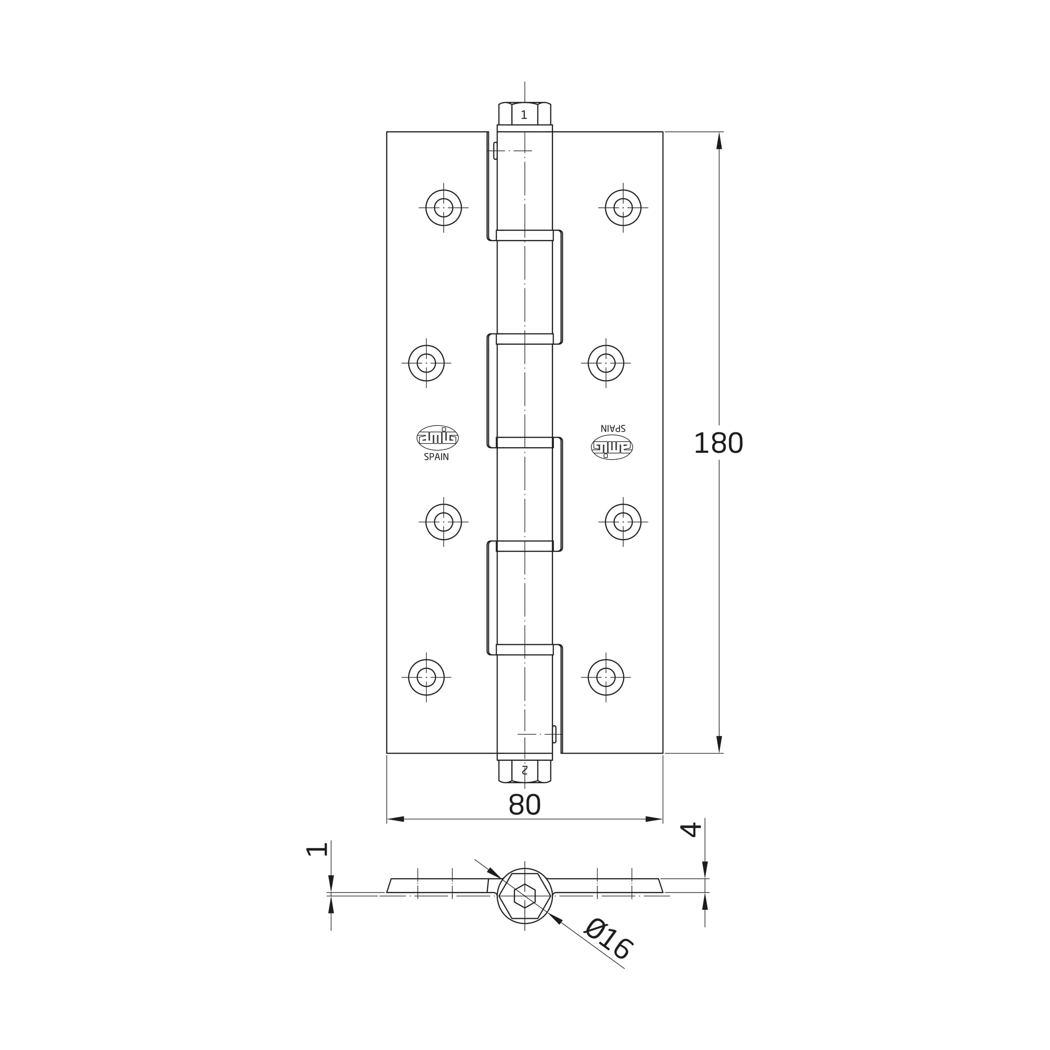 Amig 2-1300 Gold Display, Versilbert Mate - Image 2