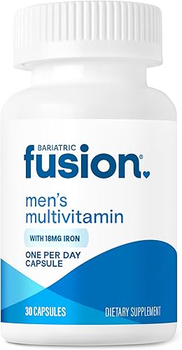Bariatric Fusion Multivitamínico bariátrico One Per Day con hierro para hombres  con vitaminas de apoyo para la próstata y el corazón*  Bypass