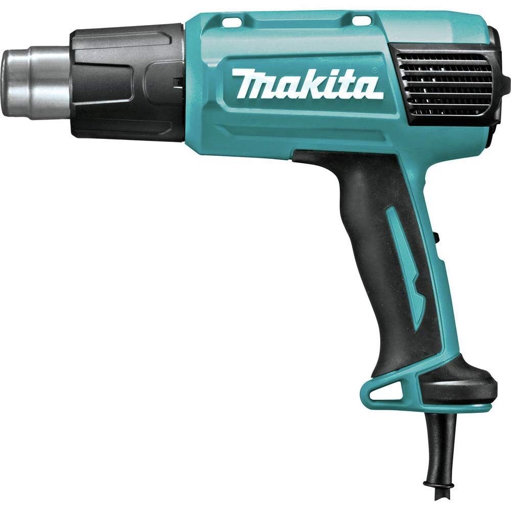 Makita HG6530VK Heißluftpistolen-Set mit variabler Temperatur, mit LCD-Digitalanzeige
