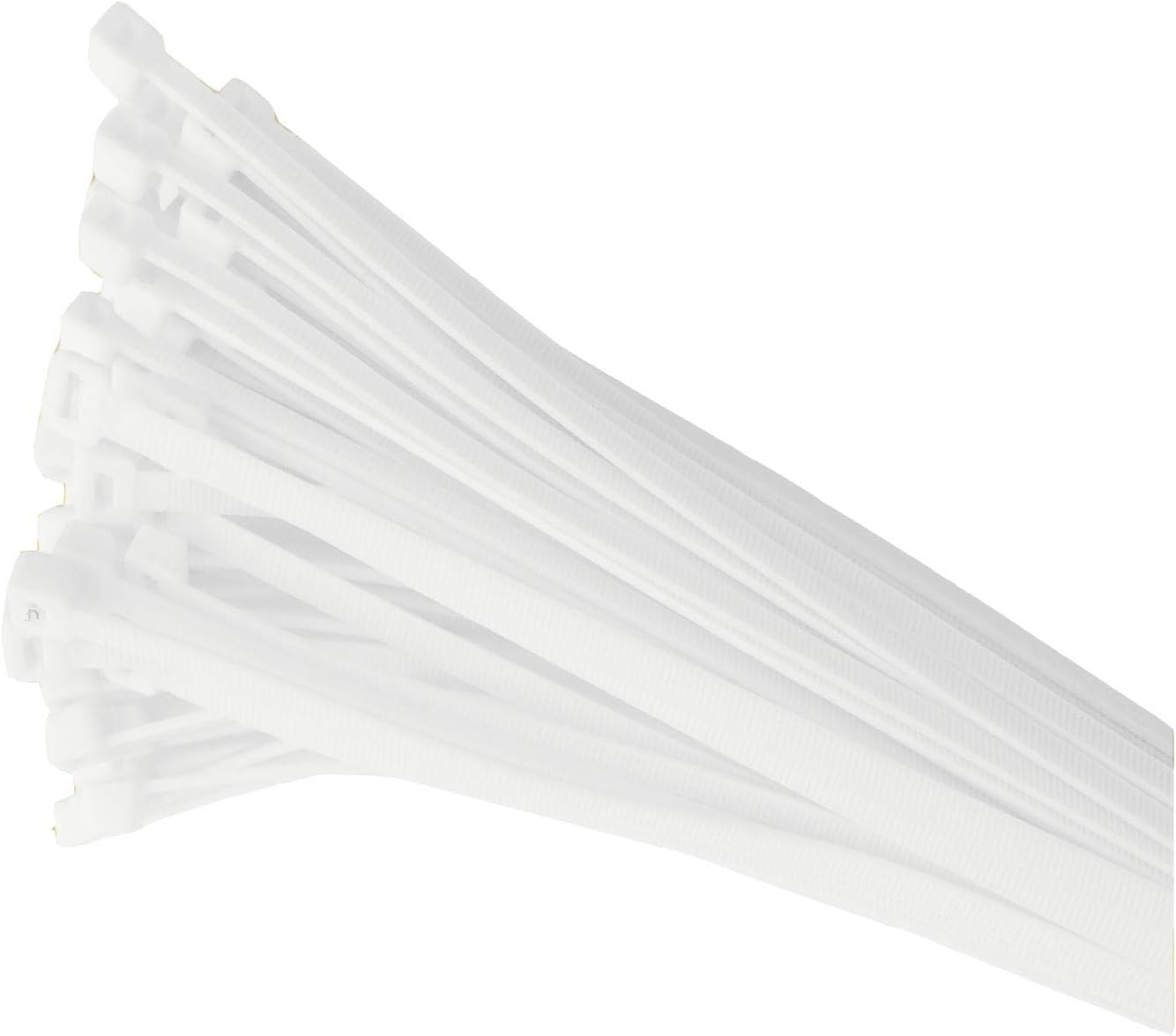 100 x Red Nylon Cable Ties 300 x 4.8mm / Extra Strong Zip Tie Wraps
