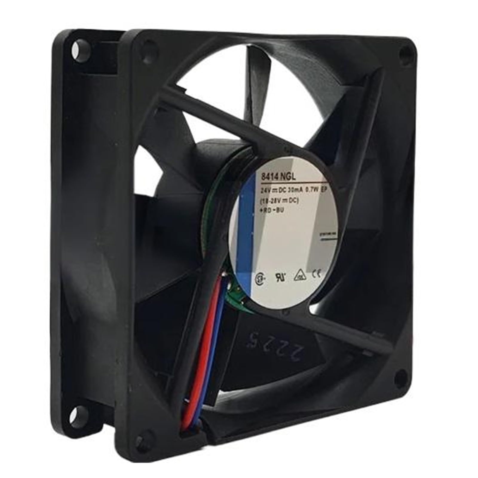 Ventilateur 8414NGL 24 V silencieux et économe pour une ventilation continue