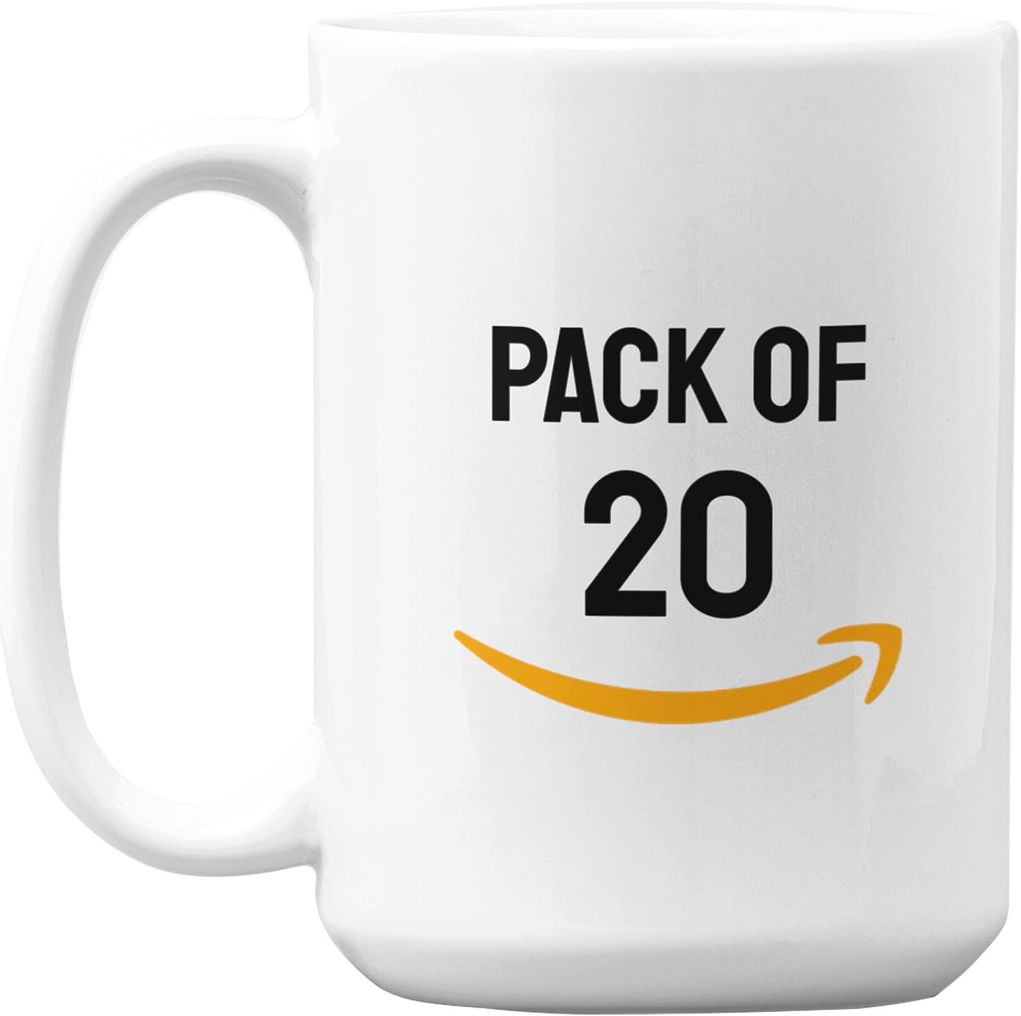 - Sublimation Blanks Mugs - Ceramic Coffee Cup with Handle, Tazas para Sublimacion - Ideal for Mug Press Sublimation Machine | Personalized Bulk Gifts Packs | Blank - White 15oz - 20 Pack