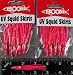 TWO PACKS 2.5" UV Hoochie Skirts Hot Pink UV-78164 (10 Skirts) Boone