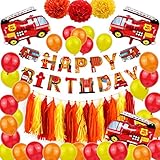 Einfach zu bedienen: Ideal zum Dekorieren von Wänden, Decken, Fenstern, Kulissen und Partytischen. Bewahren Sie sie nach der Party als Dekoration im Kinderzimmer auf! Die perfekte Sammlung der Auto-Partyversorgungen für 1. Geburtstag oder irgendwelche Altersjungengeburtstags-Partydekorationen.