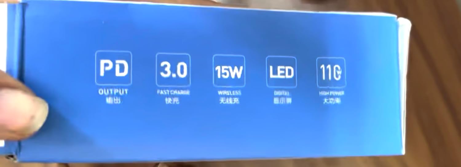 RELIFE/SUNSHINE RL-309AW RL-309A 8-port Digital Display 100W high power Charger Multifunction Mobile Phones Tablets Laptops Smart Fast Charging Tools(RL-309AW) image 2