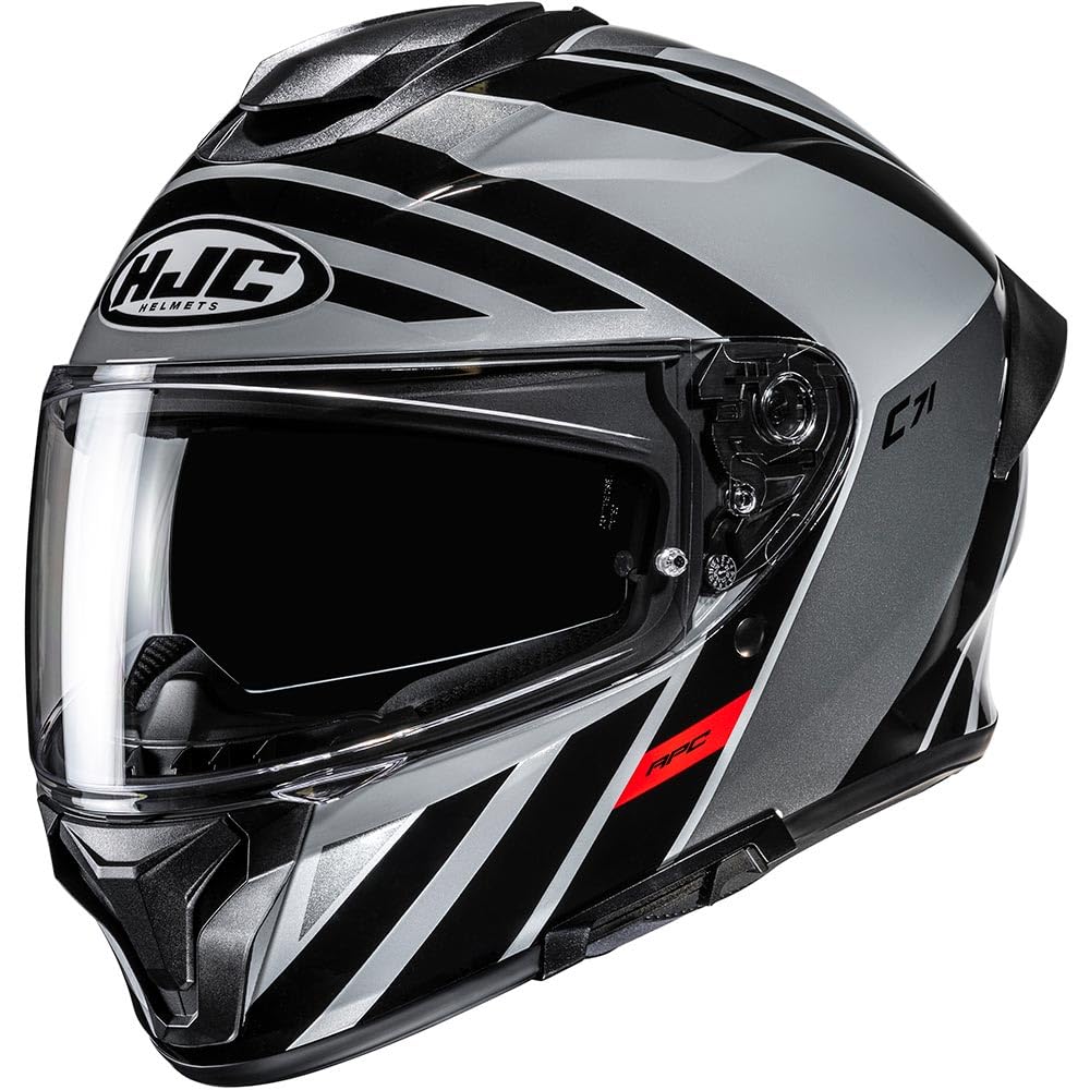 HJC, Casco Moto Integral C71 FABER Grey Black MC5, XS