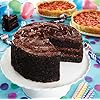 Lezza Chocolate Birthday Cake with 2 Lou Malnati’s Deep Dish Pizzas (Chocolate Cake & 2 Cheese Deep Dish Pizzas)