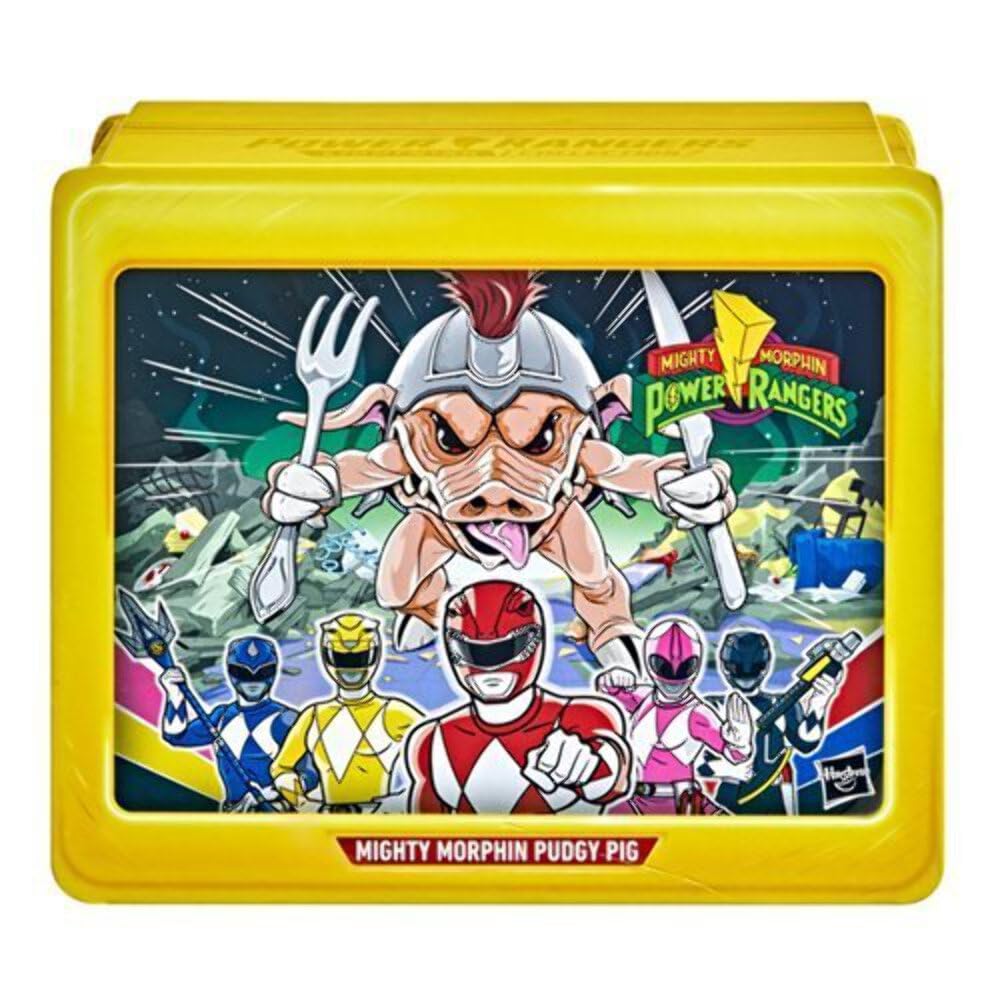 Power Rangers Lightning Collection Mighty Morphin Pudgy Pig 15 cm figurka premium do kolekcjonowania w specjalnej edycji, opakowanie na lunch F04945L1