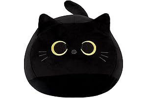 Black Cat Valentine Plushie: A Feline Friend for Your Loved One