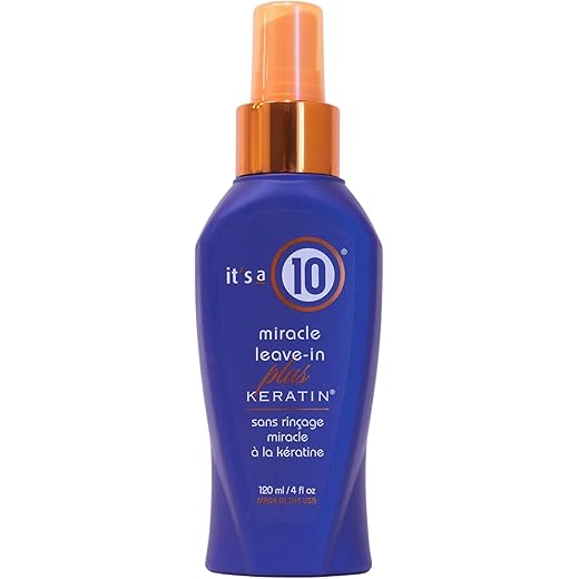 Its a 10 Miracle Leave-In Plus Keratin 120ml