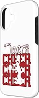Vista 2 de Tigers Cheer Back to School Cheerleading Spirit M Case for iPhone 16