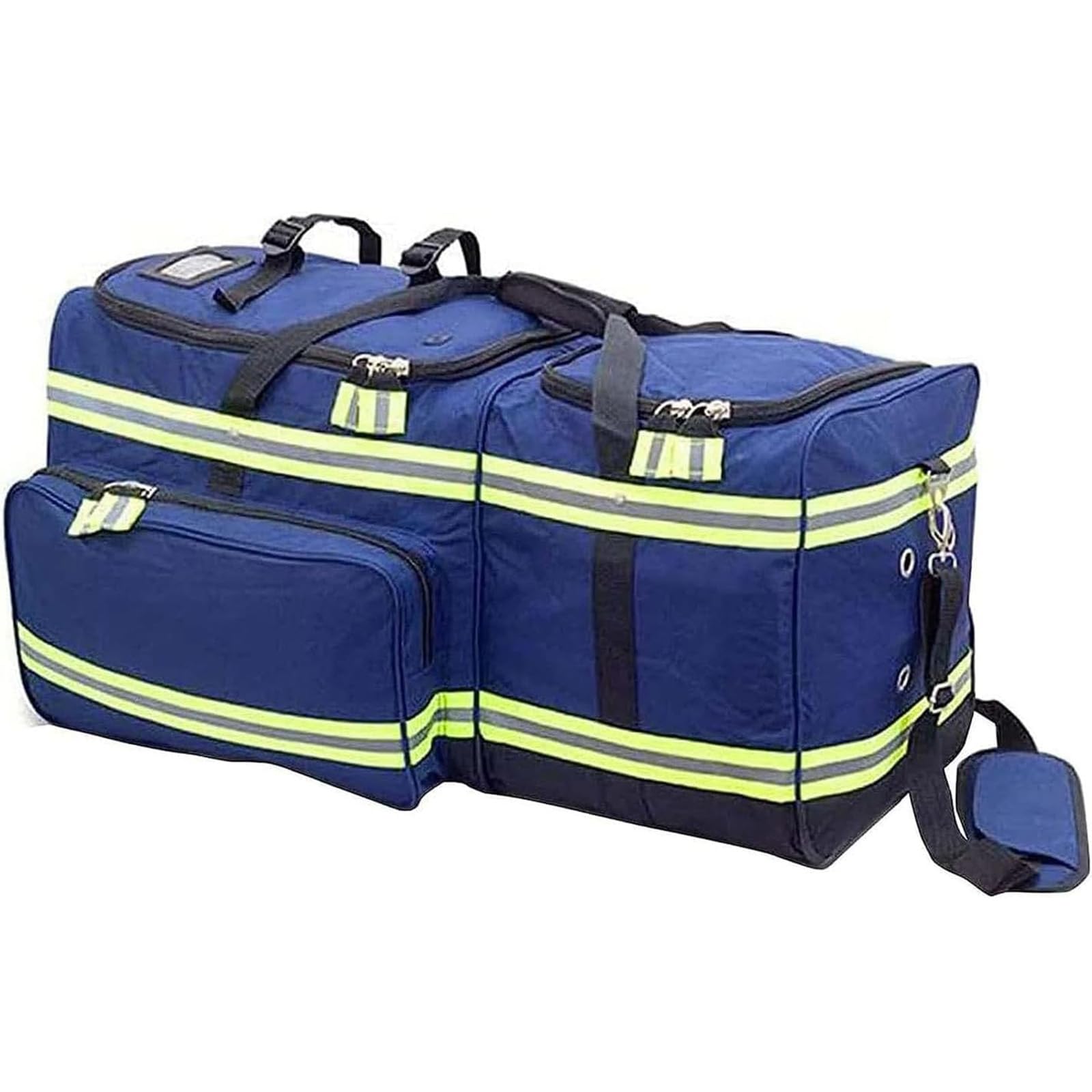 Bolsa vacía profesional de primeros auxilios EMT para suministros médicos de emergencia y almacenamiento de equipo de bomberos, Blue